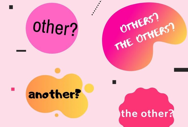 C ch d ng other v others y v ch nh x c nh t