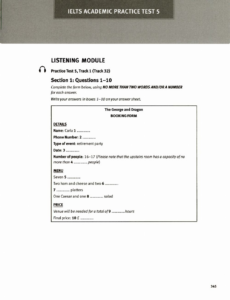 Hình ảnh cách làm dạng Booking Form IELTS Listening 2 hinh-anh-cach-lam-dang-booking-ielts-listening-2