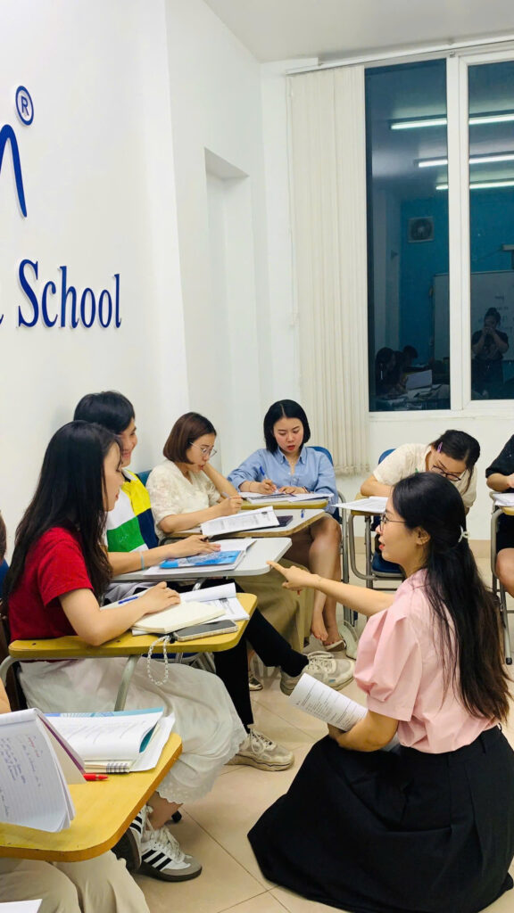 “Việc luyện speaking theo tình huống thực tế giúp nhiều người giảm cảm giác phải dịch từng câu trong đầu