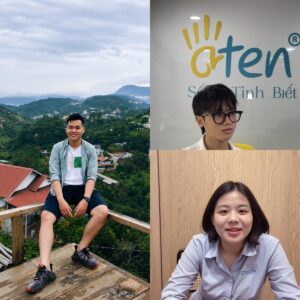 "Học viên tại Aten English đến từ nhiều ngành nghề khác nhau - IT, văn phòng, người từng mất gốc tiếng Anh."